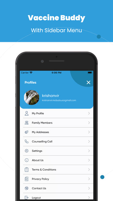 Vaccine Buddy Screenshot