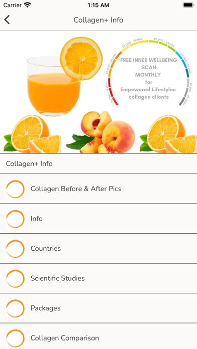 My Collagen Club App Screenshot