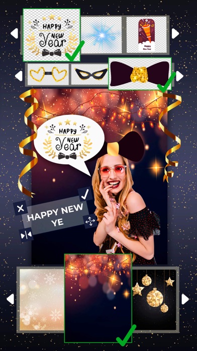 Happy New Year Greeting Cards Screenshot