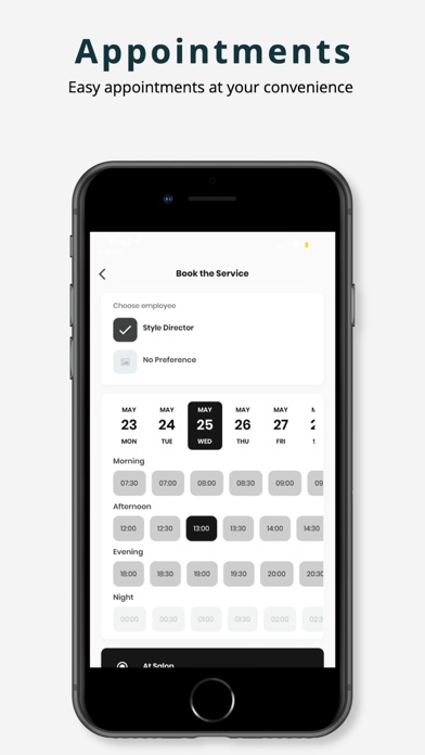 Zylu Salon/Spa Appointment App Screenshot