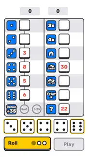 yatzy (classic dice game) iphone screenshot 1