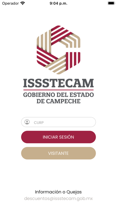 Descuentos ISSSTECAM Screenshot