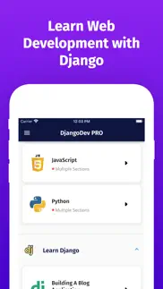 learn django web development iphone screenshot 3