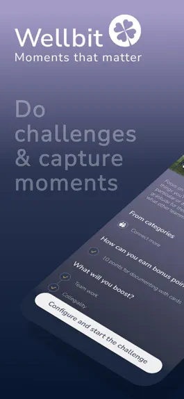 Game screenshot Wellbit - Moments that matter mod apk