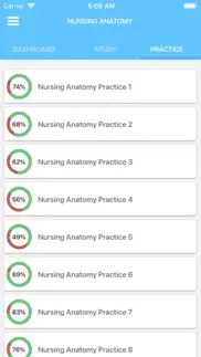 nursing anatomy trivia iphone screenshot 4