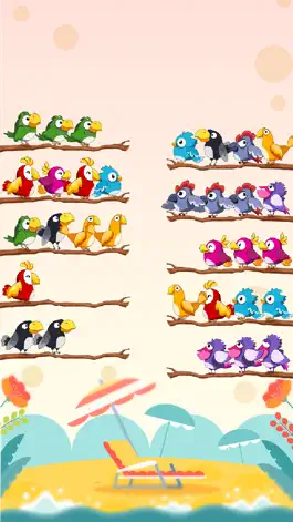 Game screenshot Bird Sort By Color Puzzle apk