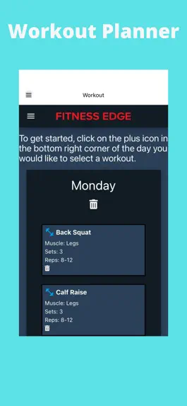 Game screenshot Workout Planner App mod apk