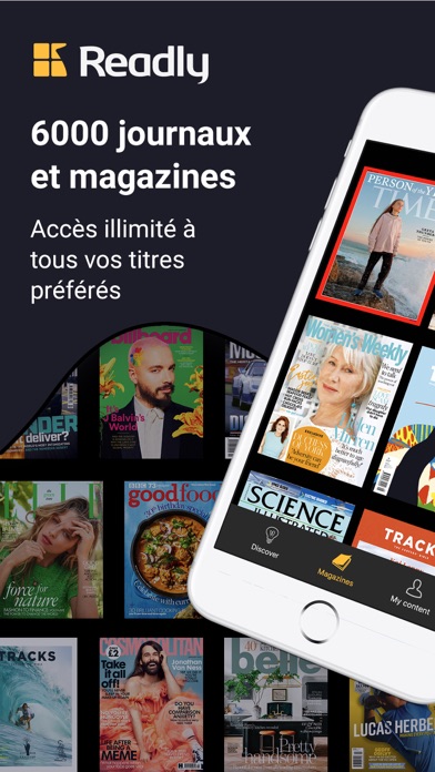 Readly - journaux et magazines