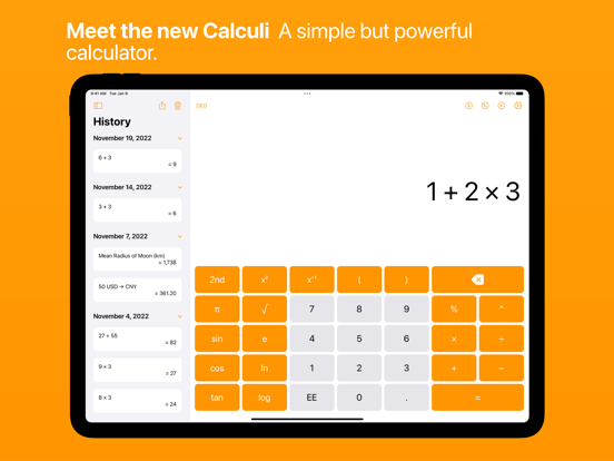 Screenshot #4 pour Calculi: Scientific Calculator