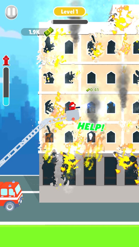 #3. Fireman Hero (iOS) 由: Shanghai Dreamstone Network Technology Co., Ltd.