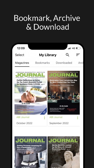 ABI Journal Screenshot