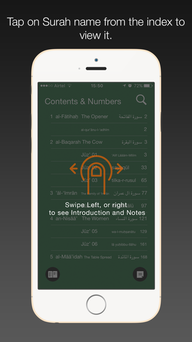 Quran -Tajwidi, Transliterated Screenshot