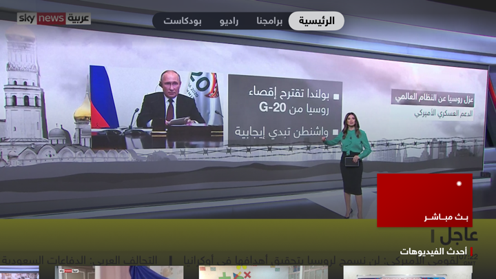 Screenshot #1 pour Sky News Arabia TV