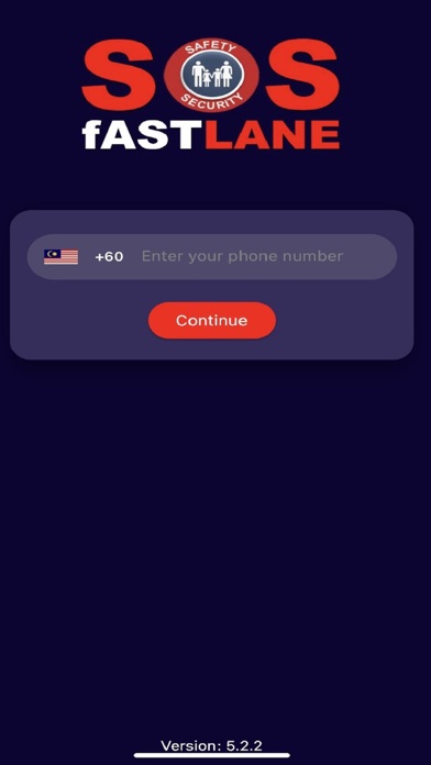 SOS fASTLANE Screenshot