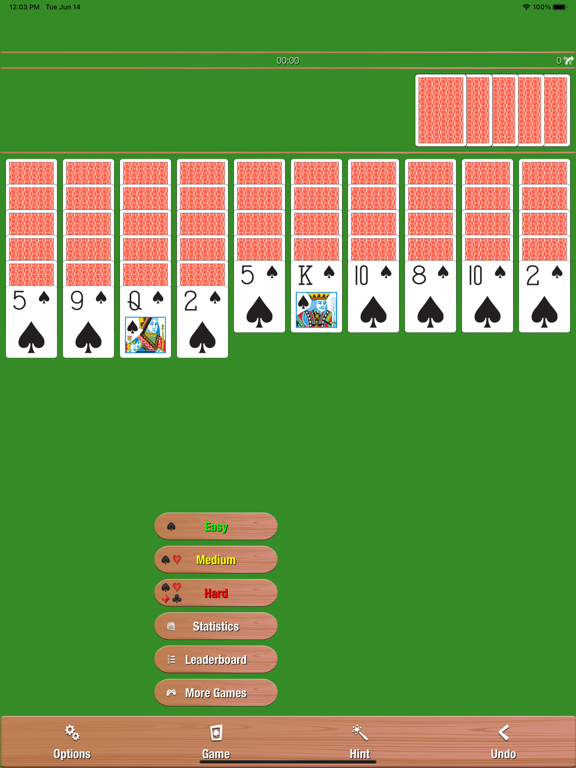 Screenshot #4 pour Simple Spider Solitaire