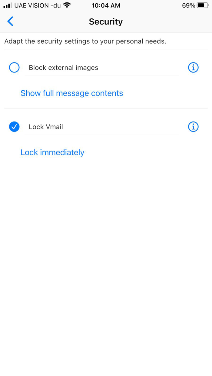 Vmail - Easy Access to Connect