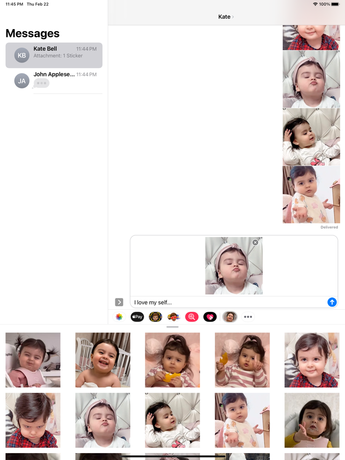 Little Angel with Sweet Dreams