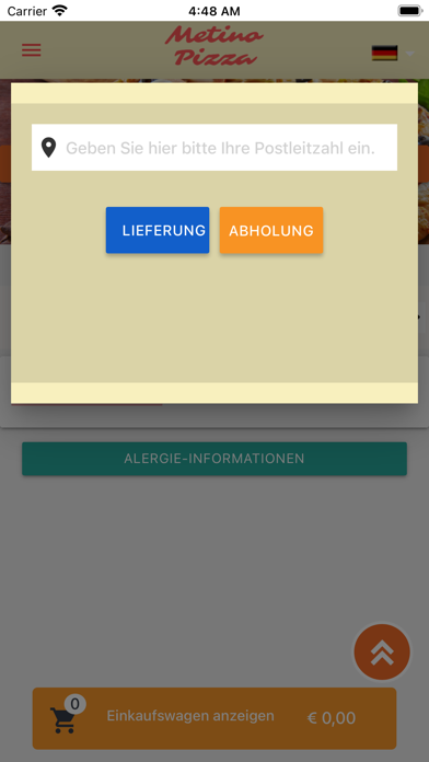Metino Pizza Mosel Screenshot