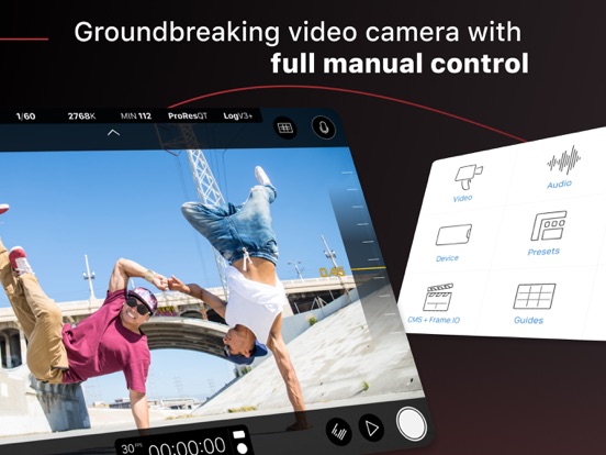 Filmic Pro－Video Camera iPad app afbeelding 1