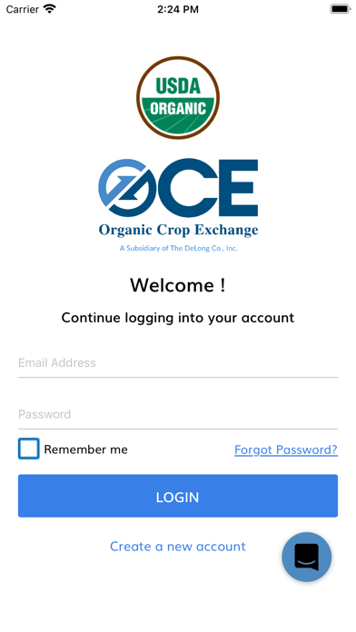 Organic Crop Exchange Screenshot