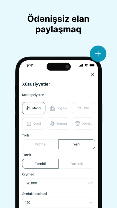 ev10 - Ev alqi satqisi, Kiraye Screenshot