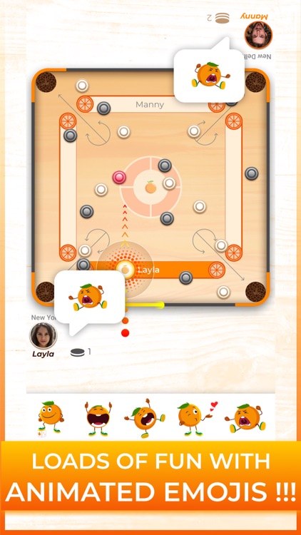 Orange Carrom screenshot-3