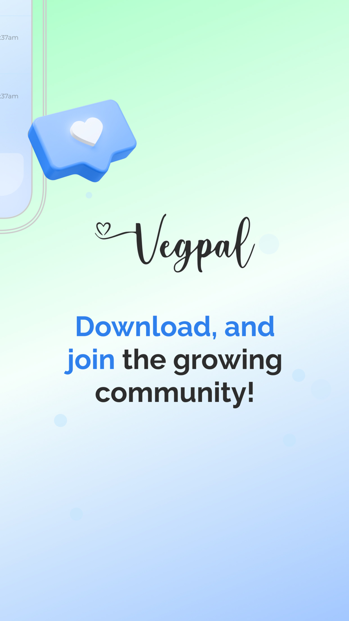 Vegpal- Vegan Friends  Dating