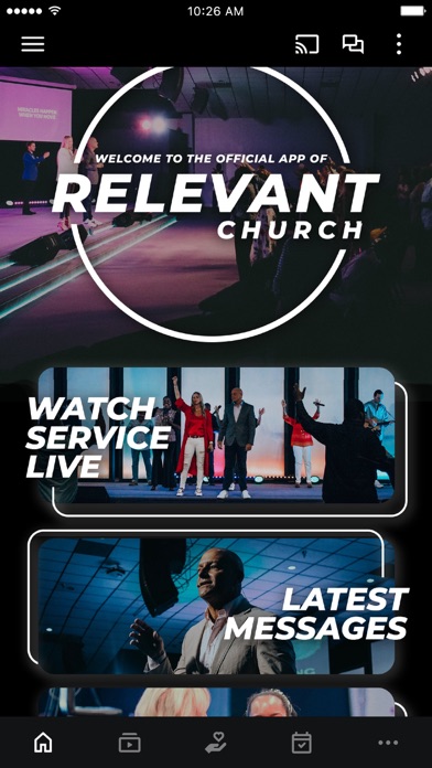 Official Relevant Church App Screenshot