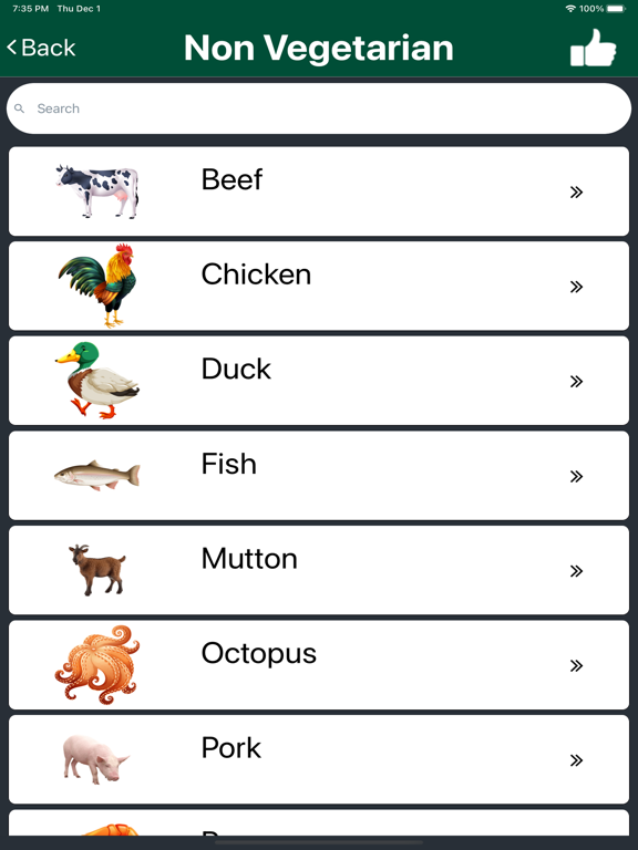 Nutrition Facts & Benefits iPad screenshot 5 - Health & Fitness app