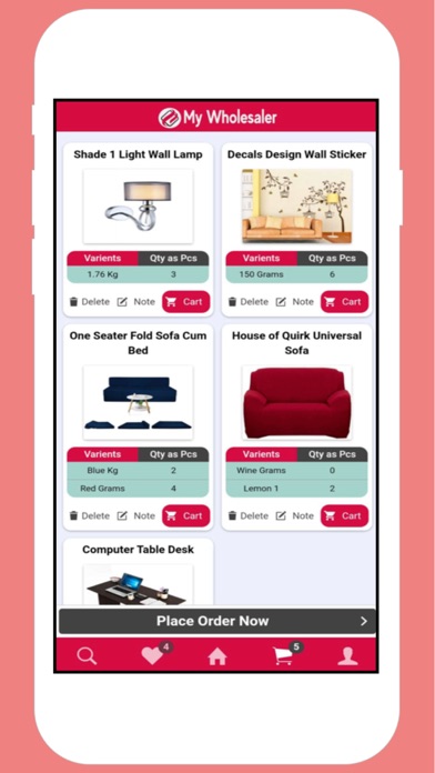 My Wholesaler Screenshot