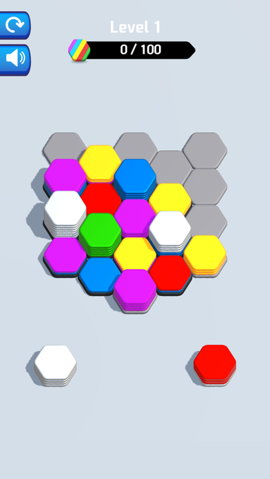 Hexa Blast 3D - Merge Puzzle Screenshot