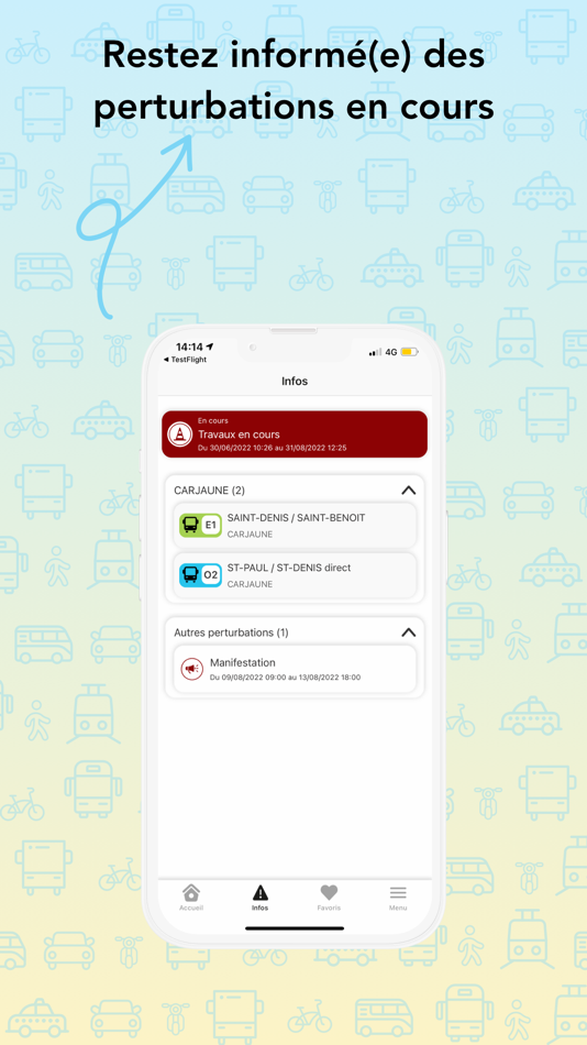 #7. Car Jaune (iOS) Podle: Transdev Services Reunion
