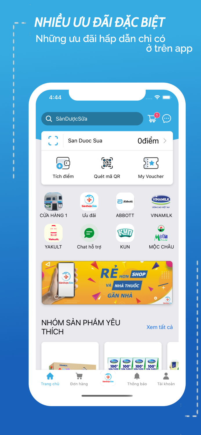 Sàn Dược Sữa - San Duoc Sua
