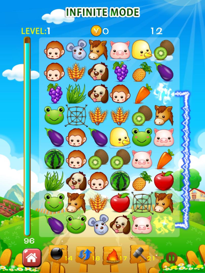 Tap Finger Fruit Link Speed