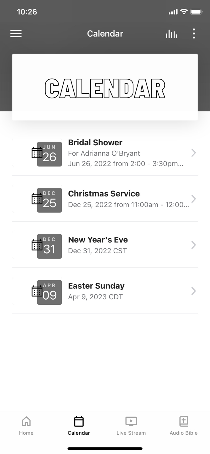 Antioch Community Church  MS