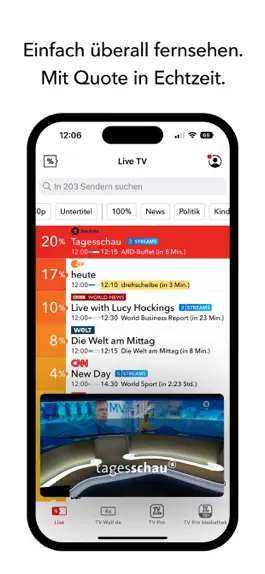 Game screenshot Live TV Fernsehen IP TV mod apk