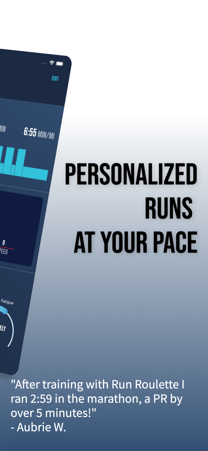 Run Roulette Marathon Training