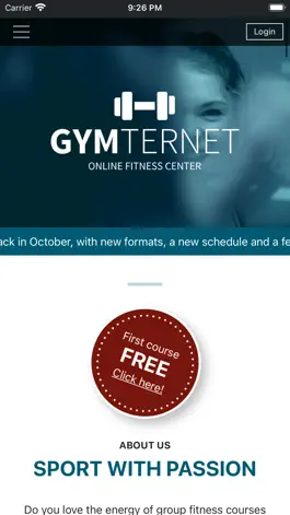 Game screenshot GYMTERNET Live Online Fitness mod apk