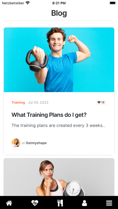 Getmyshape Screenshot
