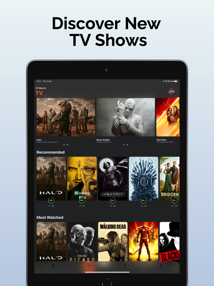 Watchlist Track TV and Movies