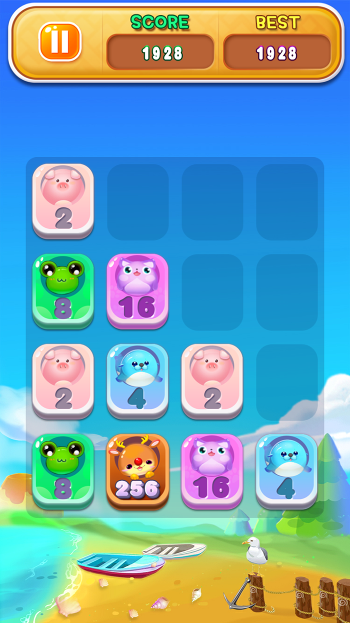 2048Number Puzzle Games