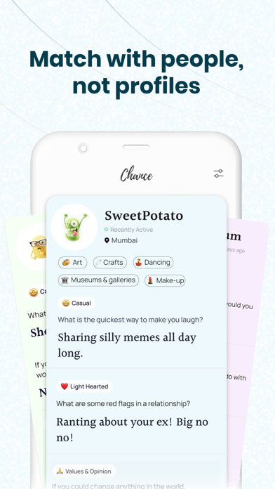Chance – Personality Dating Screenshot