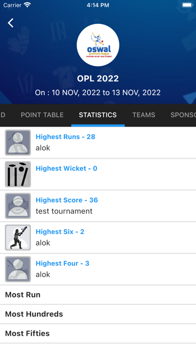 OSWAL PREMIER LEAGUE Screenshot