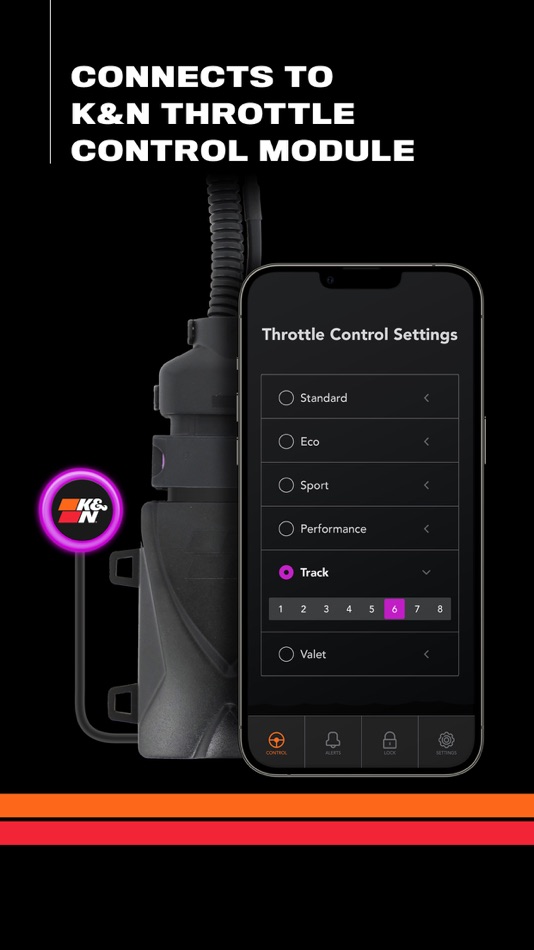 #3. K&N THROTTLE CONTROLLER (iOS) Podle: KN Engineering, Inc.