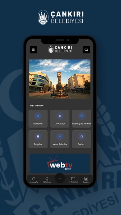 Çankırı Belediyesi Screenshot