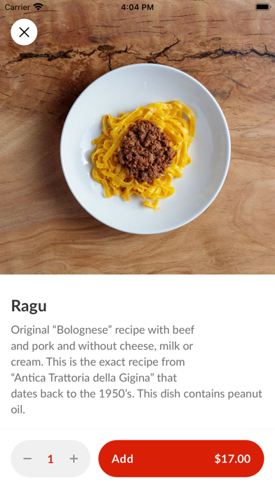UOVO Pasta Screenshot