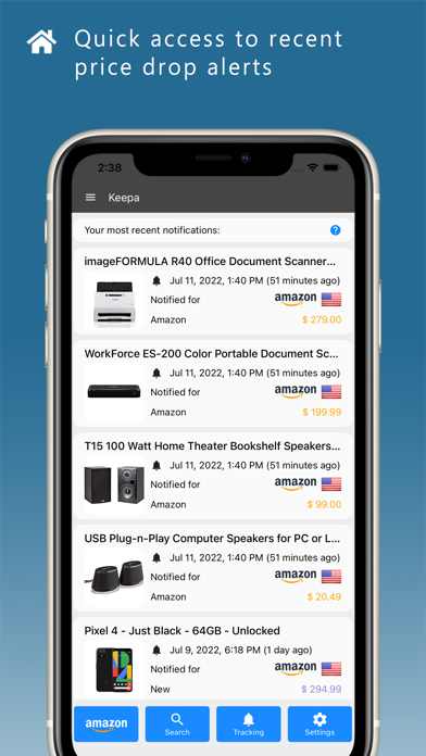 Keepa · Price Tracker Screenshot