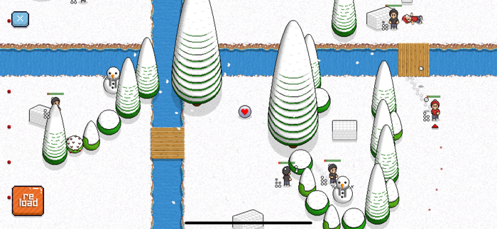 Pixel Pro Snow Fight