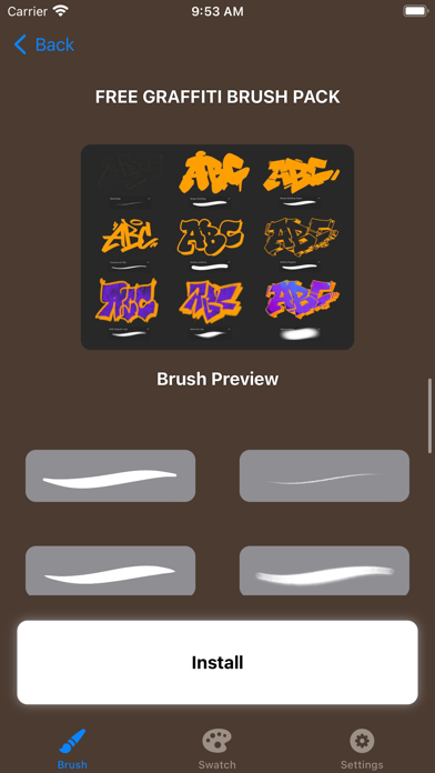 Swatches & Brush for Procreate Screenshot