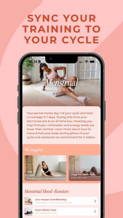 WeGLOW: Women's Workout Plans Screenshot